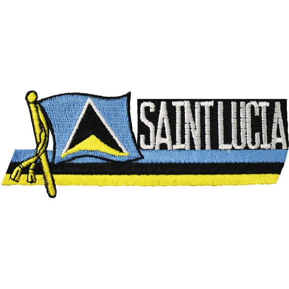 St. Lucia Cut-Out Patch