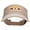 Khaki, variant on Afghanistan Vet Ribbon Embroidered Cotton Twill Sun Visor - Khaki OSFM