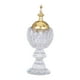 thumbnail image 2 of Quemador de incienso de cristal Bakhoor, quemador de oud árabe, para spa, yoga y aromaterapia. C, 2 of 9