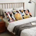 thumbnail image 4 of Kdxio Sea Shell Print Body Pillow Cover with Zipper,Soft Body Pillow Pillowcase,Long Pillow Case Cover,20x54 Inch, 4 of 7