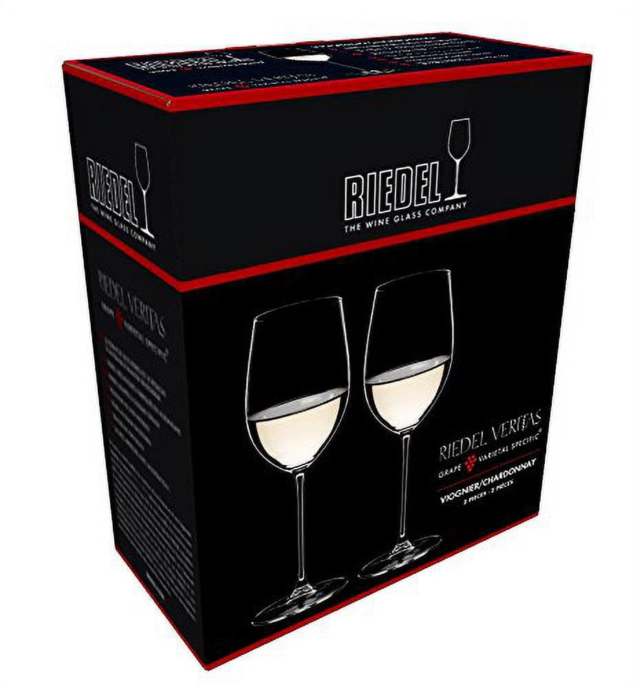 Riedel Veritas Crystal Viognier/Chardonnay Wine Glass, Set of 8