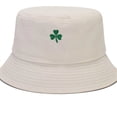 thumbnail image 4 of Wensltd Comfortable Fit Hats for Women St Patrick's Day Printed Bucket Hats Summer Lightweight and Breathable for Outdoor Beige, 4 of 5