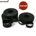 thumbnail image 1 of Attaches de Câble Noires Réutilisables Ensemble Boucle Auto-Adhésive Sangle en Nylon Organisateur Clip Support de Fil Bande de Fixation Largeur 20mm 40 Rouleaux, 1 of 5