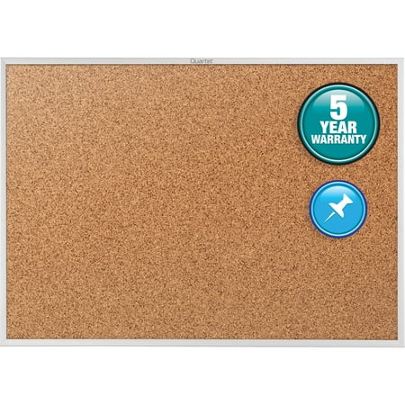 Good Manners Bulletin Board - Quartet Classic Series Cork Bulletin Board, 72