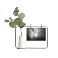thumbnail image 1 of Nature Scenery Forestry Metal Picture Frame Cerac Vase Decor, 1 of 3