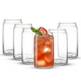 thumbnail image 3 of Classic Can Shaped Tumbler Drinking Glass Cups - 17 oz - Set of 6, 3 of 21