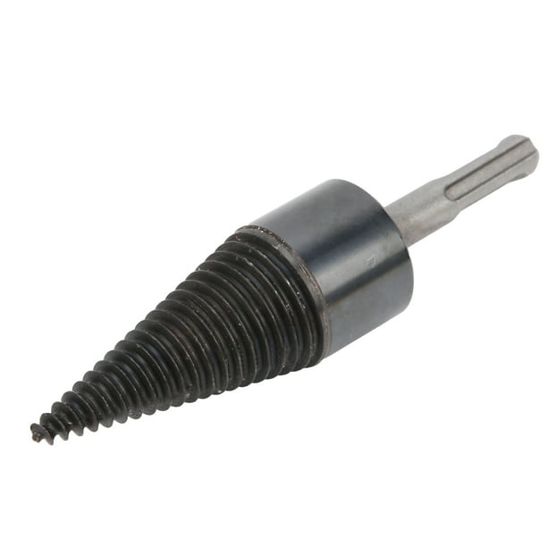 Herramienta para dividir madera, divisor de leña giratorio, broca divisora de leña para madera, broca perforadora de cono de madera, rendimiento de primer nivel Jadeshay A