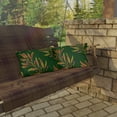 thumbnail image 4 of Outdoor Pillow In Rusth Leaves Pattern, 4 of 4