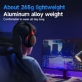 thumbnail image 7 of V9 PRO Wireless Gaming Headset 7.1 Surround Sound for PS5 PS4 PC SWITCH TOPSPEED Gaming Headphones with Noise Canceling Mic, 250Hr Battery, Low 15ms Latency, Lightweight, BT 5.3 FPS Games, 7 of 7
