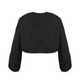 thumbnail image 5 of Outerwear Jackets Toddler Girls Knit Cardigan Sweater Hollow Out Long Sleeve Tops Solid Color Single Button Cardigan Soccer Simple Clothes, 5 of 6