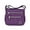 Style C- Purple, variant on Crossbody Bag for Women Waterproof Nylon Shoulder Messenger Bag Casual Multi-Pockets Purse Handbag (Purple)