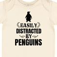 thumbnail image 4 of Inktastic Easily Distracted by Penguins Boys or Girls Baby Bodysuit, 4 of 5