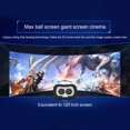 thumbnail image 3 of Gafas VR 3D Versión de auriculares para teléfonos móviles Casco de realidad virtual Juegos de películas 3D Gafas VR, 3 of 9