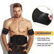 Kepeak Abs Stimulator Muscle Training Fitness Workout Equipment Ab Core Toner Belt for Abdominal/Arm/Leg Full Set Fit 23''-60'' man and woman