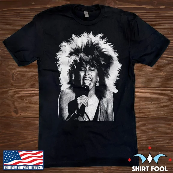 RARE TINA TURNER IN CONCERT T-SHIRT **NEXT LEVEL BRAND**