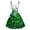 Green 3, variant on hotojiny Vintage Christmas Dress for Womens Sleeveless Strap Printed Dress Winter Cocktail Party Midi Dress