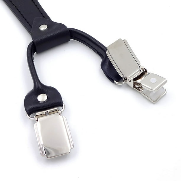 Men's Suspenders Y Back Adjustable Long Clip Suspenders Elastic