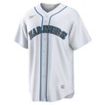 thumbnail image 2 of Men's Nike Edgar Martinez White Seattle Mariners Home Cooperstown Collection Replica Player Jersey, 2 of 3