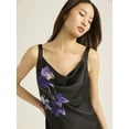 thumbnail image 3 of Scoop Women’s & Women's Plus Bias Cut Satin Slip Dress, Sizes XS-3X, 3 of 4