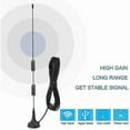 thumbnail image 3 of Antenne de Scanner Radio Amateur Base Magnétique Bnc Mâle Compatible, 3 of 3