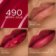 L’Oreal Paris Hyaluron Tint Lip Stain, 490 Berry Jolie, 0.16 fl oz