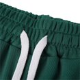thumbnail image 4 of SAYOO Pantalones deportivos para hombres, pantalones cortos de malla de cuerda con bolsillos SAYOO  moda, 4 of 7