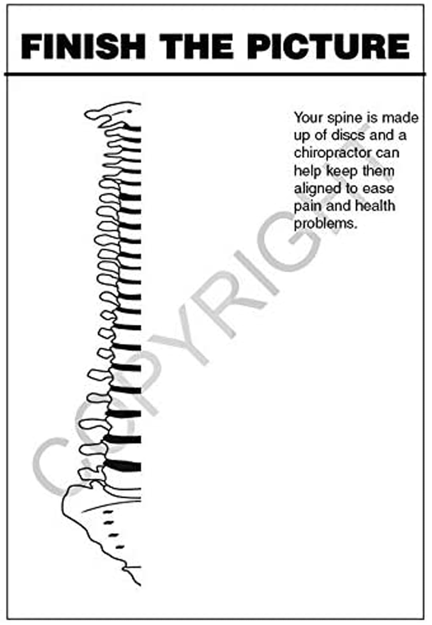 ZoCo: 25 Pack - A Visit to The Chiropractor Kid's Coloring & Activity Books