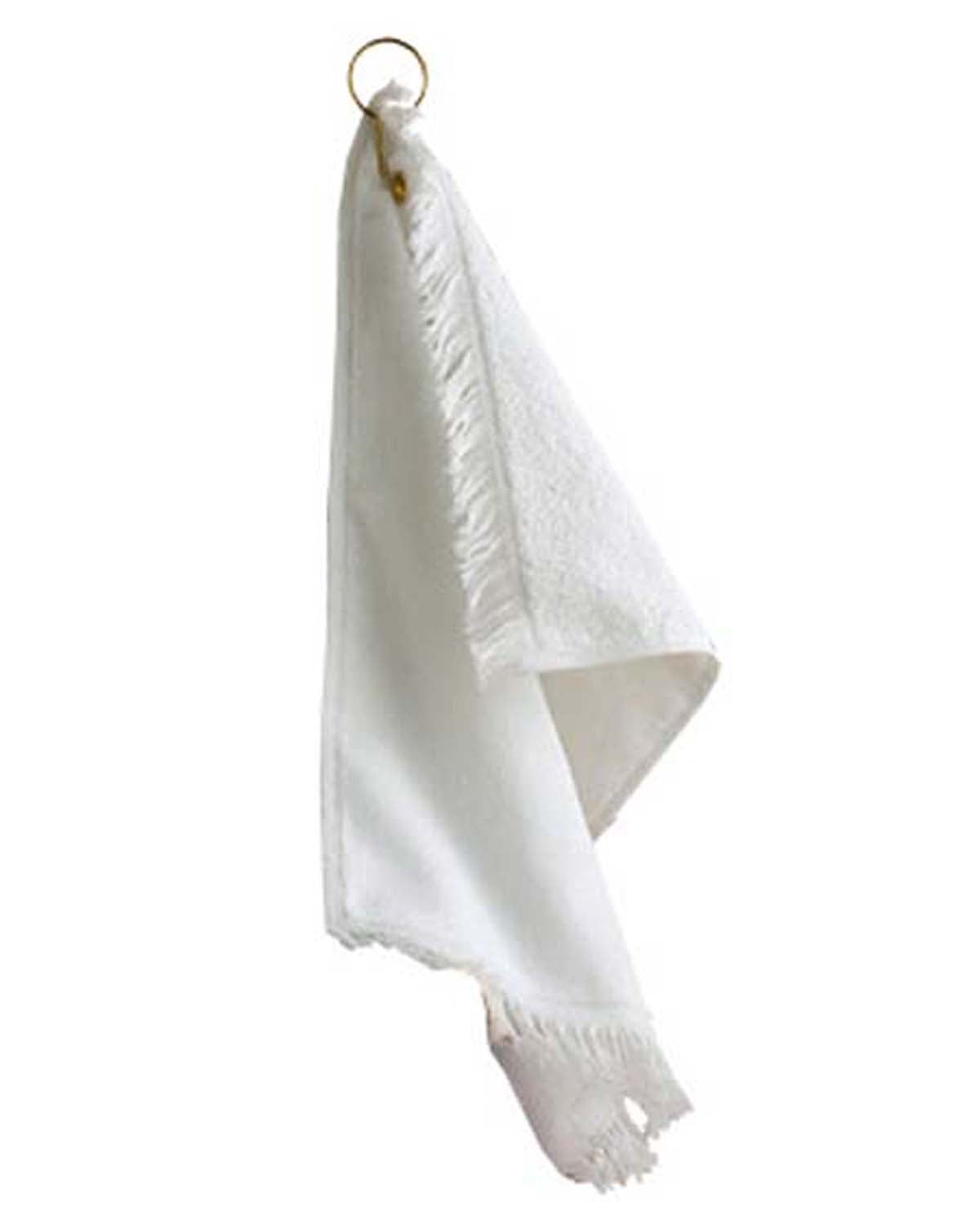 Anvil T60GH Fingertip Towel Fringed with Grommet