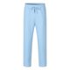 thumbnail image 4 of Pantalones deportivos holgados de poliéster para hombre, de color liso, informales, con cordón y cintura elástica y bolsillos., 4 of 5