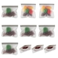thumbnail image 1 of Gotydi 10pcs Reusable Food Storage Bags Reusable Gallon Freezer Bags Anti-Freeze Lunch Bag for Frozen Meat, Seafood, Fruits and Vegetables, 1 of 6
