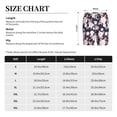 thumbnail image 4 of Kdxio Leaves Flower Print Mens Sleep Shorts Bottoms Soft Comfy Pajama Wear Pants with Drawstring Pockets, 4 of 7