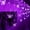 Purple, variant on LED Fairy Light Curtain, Flashing Butterfly Lighting, USB Powered Backdrop Curtain, 8 Modes, Can Be Used for Bedroom, Wedding, Party and Valentine's Day Decoration