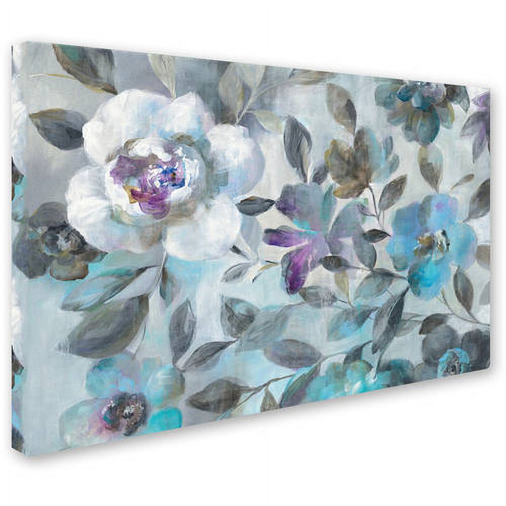 Trademark Fine Art "Twilight Flowers Crop" Canvas Art by Danhui Nai