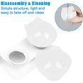 thumbnail image 3 of 15 Tilted Cat Bowl Design Neck Guard Stand Raised Pet Food Water Feeder Bowl, 3 of 5