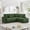 Green, variant on YWEN 93" L-Shaped Sectional Sofa Reversible Chaise Lounge Corduroy Upholstered 3-Seat Couch with Plywood Frame and Rubber Wood Legs for Living Room Apartment Modern Design