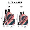 thumbnail image 2 of FORMRS Mini Backpack Purse for Women Quilted Travel Daypack Casual Shoulder Bag, Pink Geometric, 2 of 7