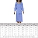 thumbnail image 2 of Vestido Vestido ajustado de algodón con mangas abullonadas para mujer, estilo sexy, sin espalda, holgado, traje diario Cgtredaw Azul T M para Mujer, 2 of 9