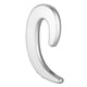 thumbnail image 2 of Auriculares Bluetooth con gancho para la oreja y manos libres, inalámbricos, indoloros, de conducción ósea (plateados), 2 of 12