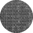 thumbnail image 1 of Ahgly Company Indoor Round Oriental Gray Modern Area Rugs, 6' Round, 1 of 4