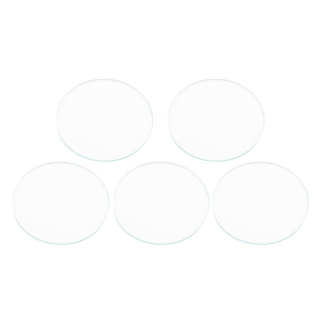 5PCS Round 37/38/39MM Flat Watch Crystal Lens Glass Replacement Parts Tool 39MM
