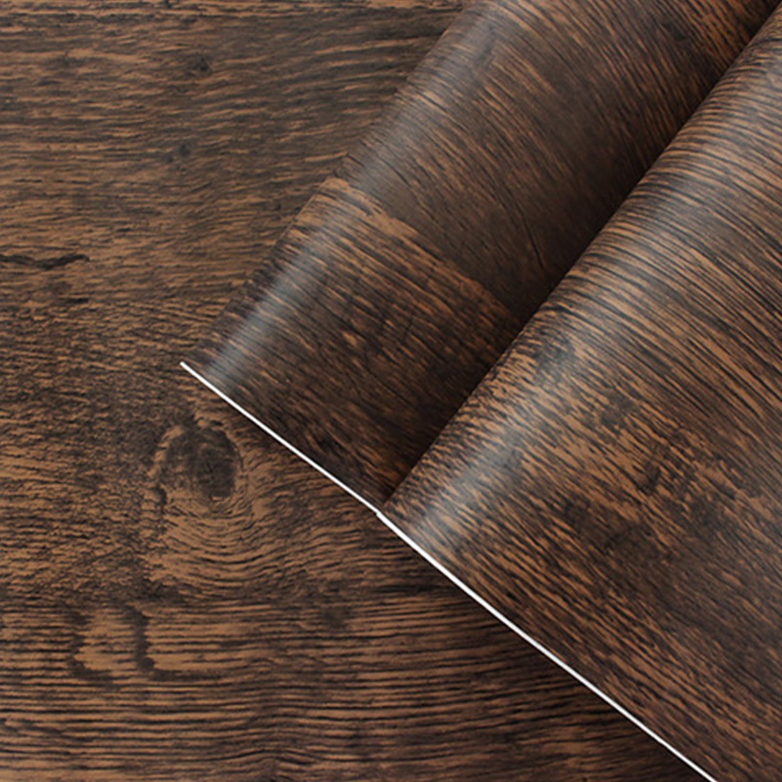 MoreFarther Wood Grain Peel and Stick Wallpaper Self Adhesive Removable