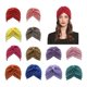 thumbnail image 3 of Womens Solid Turban Hat Head Wrap Beanie Cap Headwear, 3 of 3
