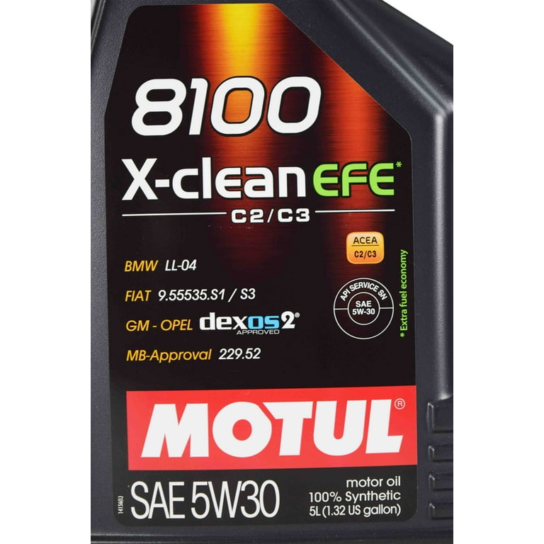 Free Shipping! Motul 8100 X-Clean EFE 5W30 5L - Walmart.com