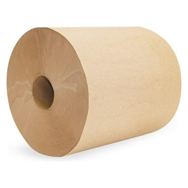 Paper Hardwound Roll Towels, 8-Inch x 800ft Brown