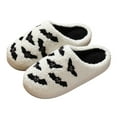 thumbnail image 5 of YLYL Halloween Slippers for Women Men Memory Foam Fuzzy Soft Plush Warm Anti-Skid Sole Indoor Outdoor Bedroom House Shoes, 5 of 5