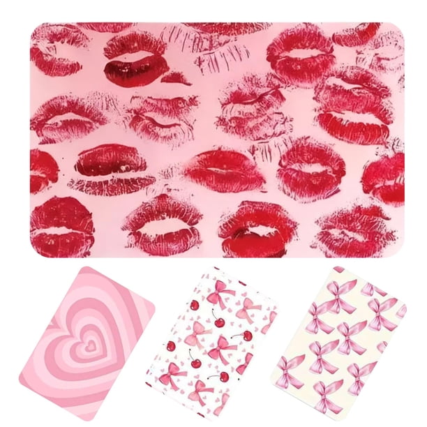 Stickers para Tarjetas Ksheria Impermeables y Finos de Vinilo 4PCS