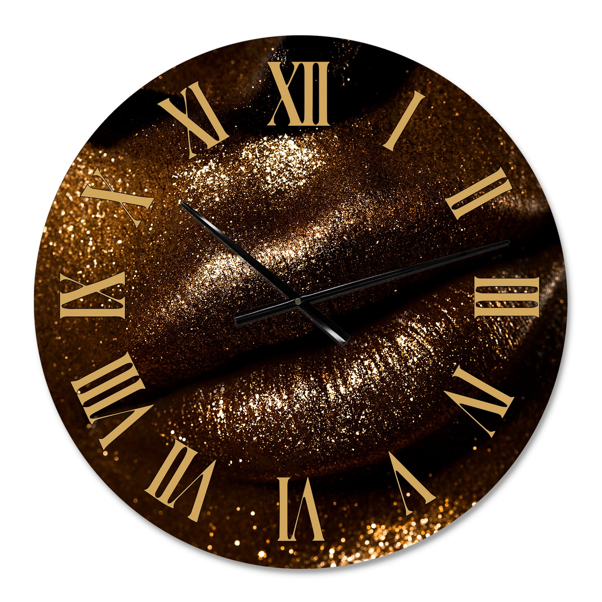 Designart 1 in Modern,Contemporary Wall Clock