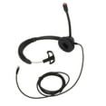 RJ9 Telephone Headset, Sturdy Structure Corded Business Headphone