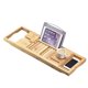 thumbnail image 4 of Estante de baño de madera Tablero de baño - Accesorios de baño Estante de baño 70-100 cm Extensible TUNC Sencillez, 4 of 5