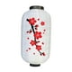 thumbnail image 2 of Lámpara de tela japonesa con forma de farol, lámpara colgante oriental para el hogar, cumpleaños Cuerpo Blanco Flor Grande, 2 of 9